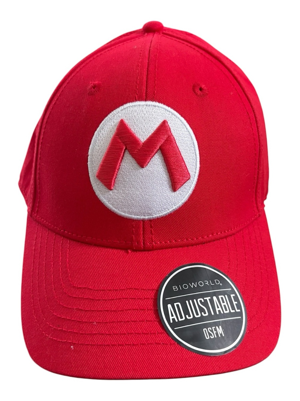 Bioworld Red Kids Adjustable Cap with White Emblem